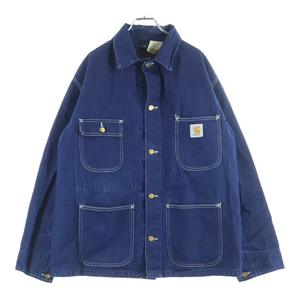 CARHARTT(カーハート) 80S MICHIGAN CHORE COAT DENM COVERALL JACKET 星タグ ミシガン チョア コート デニムカバーオール ブランケット無し ジャケット インディゴ