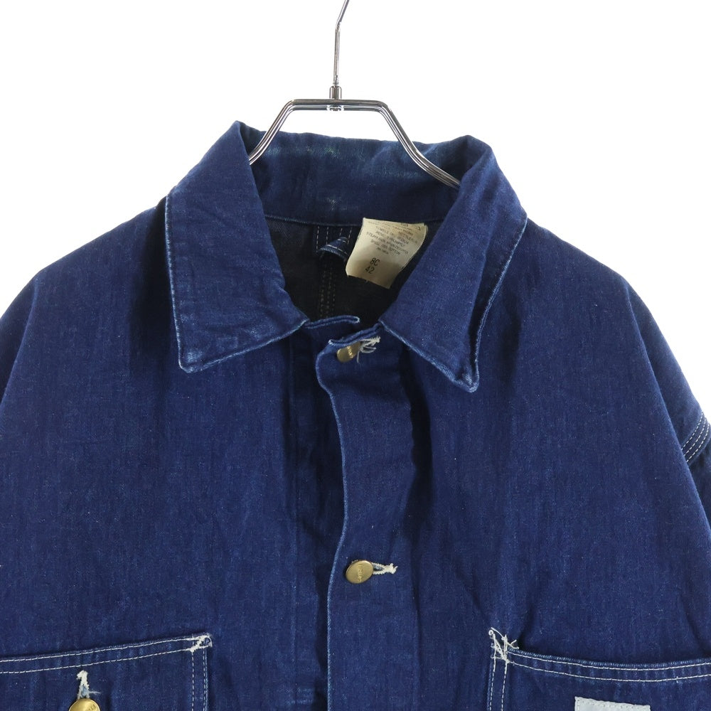 CARHARTT(カーハート) 80S MICHIGAN CHORE COAT DENM COVERALL JACKET 星タグ ミシガン チョア コート デニムカバーオール ブランケット無し ジャケット インディゴ