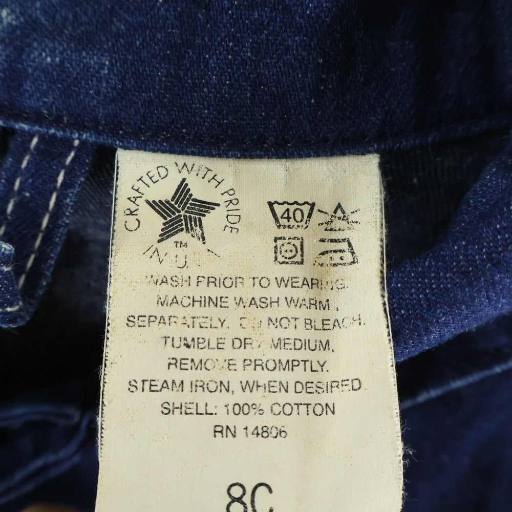 CARHARTT(カーハート) 80S MICHIGAN CHORE COAT DENM COVERALL JACKET 星タグ ミシガン チョア コート デニムカバーオール ブランケット無し ジャケット インディゴ