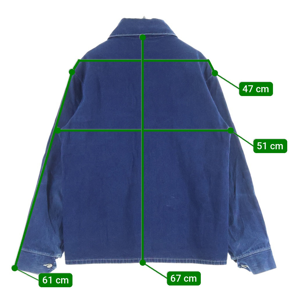 VINTAGE(ヴィンテージ) 90S POINTER ポインター DENIM COVERALL JACKET デニム カバーオール ジャケット インディゴ