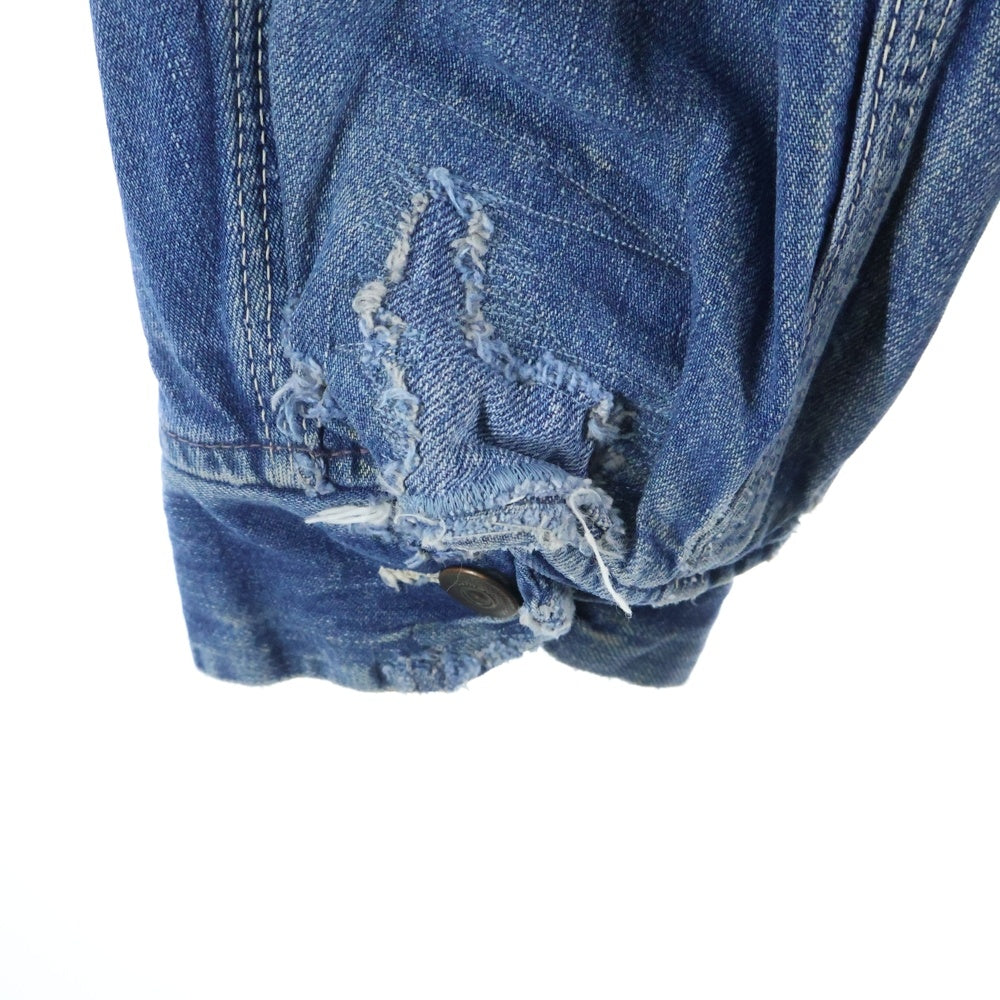 VINTAGE(ヴィンテージ) sears work'n leisure DENIM COVERALL ブランケット付きデニムカバーオール ブルー