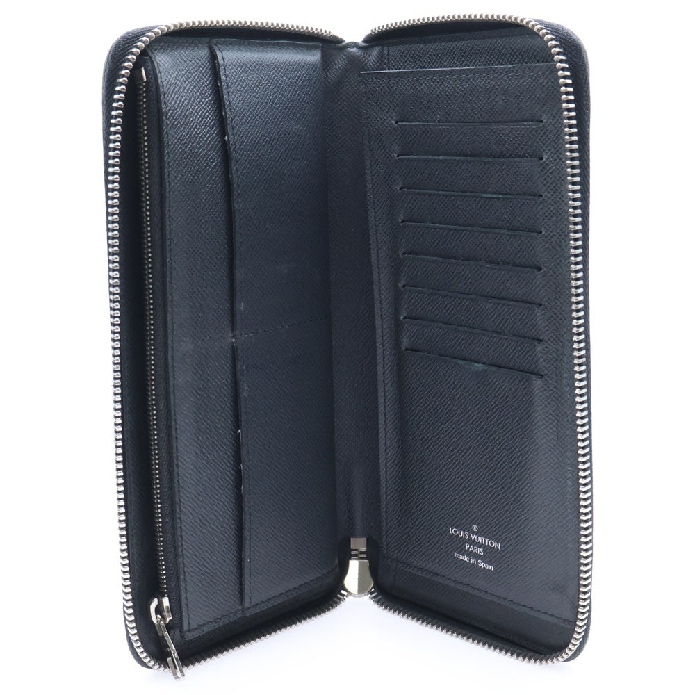 LOUIS VUITTON(ルイヴィトン) ジッピーウォレット ヴェルティカル タイガ ノワール ラウンド 長財布 M30503 CA3184 レディース