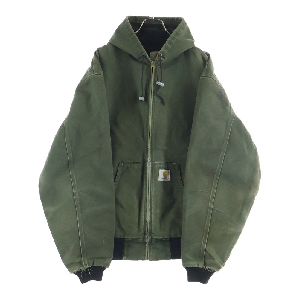 CARHARTT(カーハート) 80s VINTAGE DUCK ACTIVE JACKET JR114 アクティブジャケット グリーン