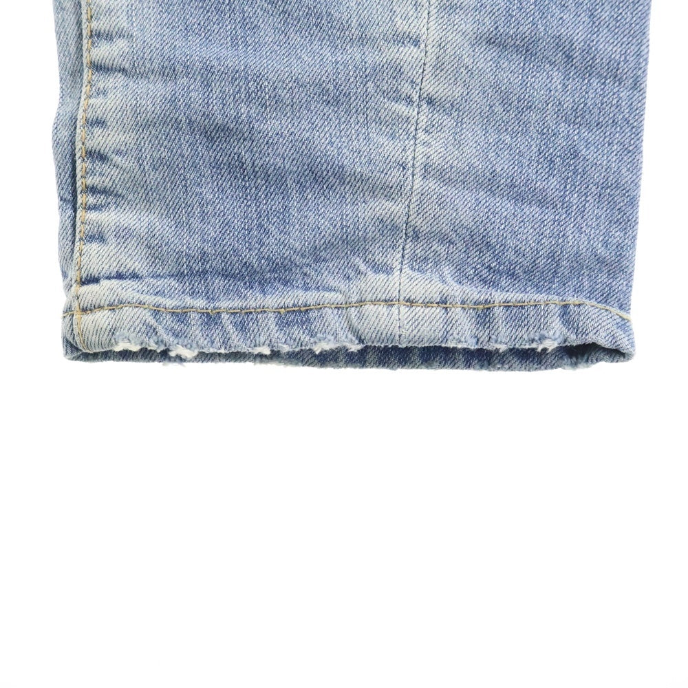 DSQUARED2(ディースクエアード) 16AW DAMAGED SKINNY DENIM PANTS ダメージ加工 スキニー デニムパンツ インディゴ 01PR/2016/1726