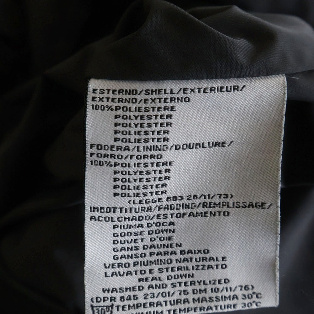 VERSACE(ヴェルサーチ) COLLECTION PUFF JACKET コレクション パフ スナップボタン ジャケット ブラック