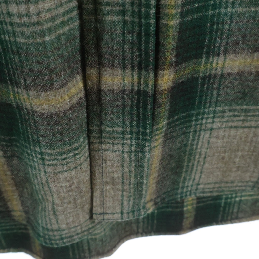 PENDLETON(ペンドルトン) 90S OMBRE CHECK L/S WOOL BOARD LODGE SHIRT オンブレチェック 長袖 ウール ボード シャツ カーキ/イエロー/ブラウン