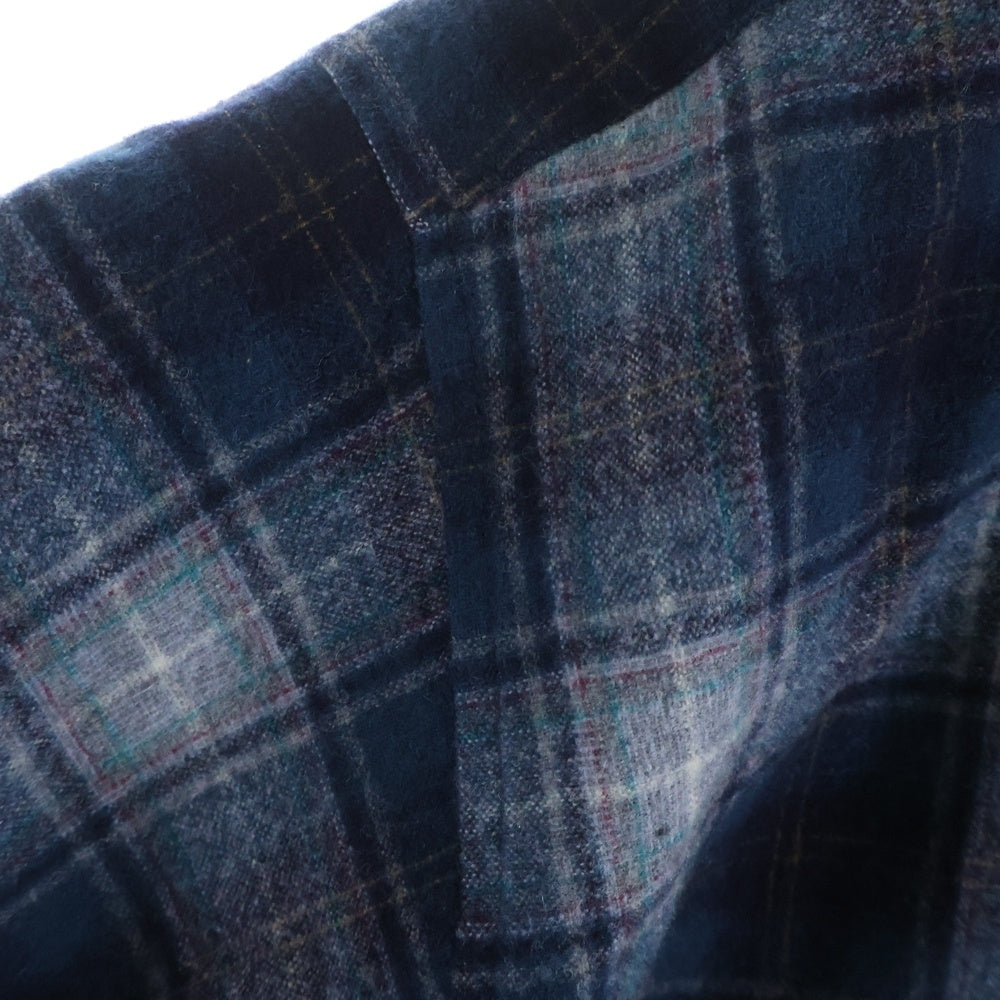 PENDLETON(ペンドルトン) 70S CHECK L/S WOOL BOARD SHIRT USA製 チェック 長袖 ウール ボード シャツ ネイビー/グレー/ピンク