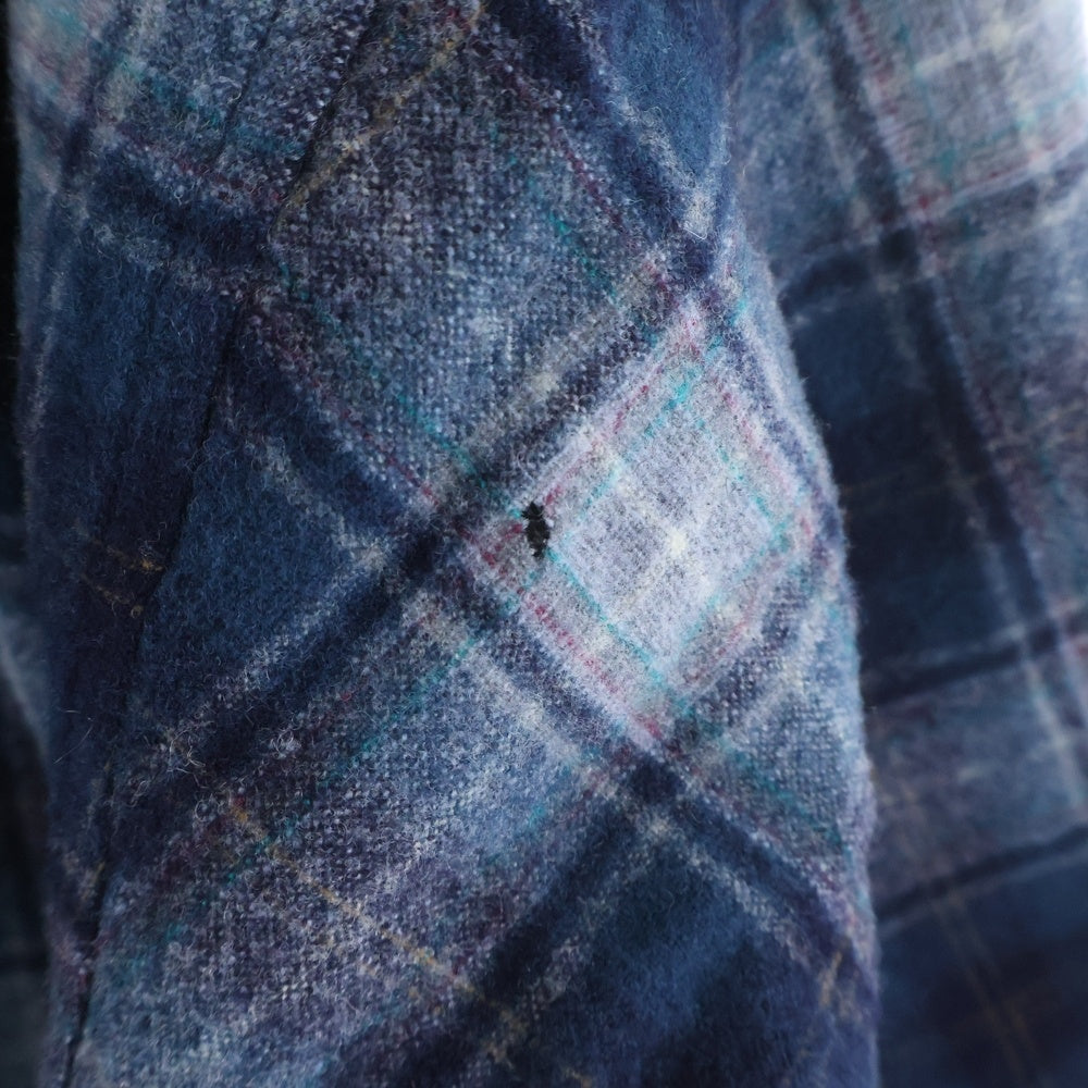 PENDLETON(ペンドルトン) 70S CHECK L/S WOOL BOARD SHIRT USA製 チェック 長袖 ウール ボード シャツ ネイビー/グレー/ピンク
