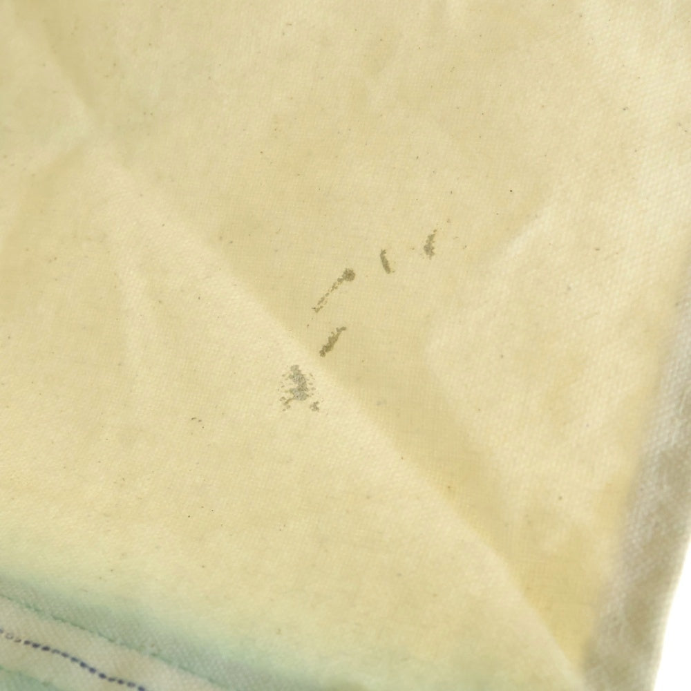 L.L.Bean(エルエルビーン) 90S BOAT AND TOTE ゴシック体タグ ボート アンド トート キャンバス バッグ グリーン/ホワイト