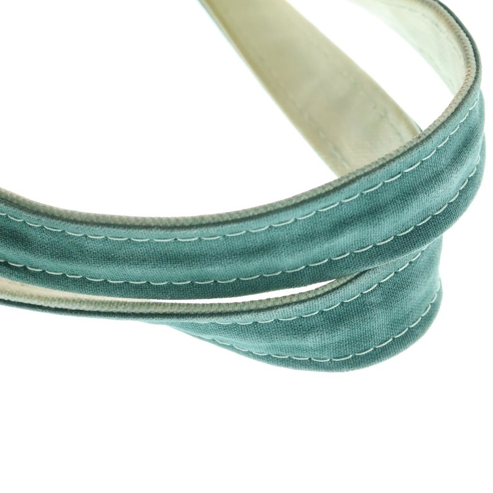 L.L.Bean(エルエルビーン) 90S BOAT AND TOTE ゴシック体タグ ボート アンド トート キャンバス バッグ グリーン/ホワイト