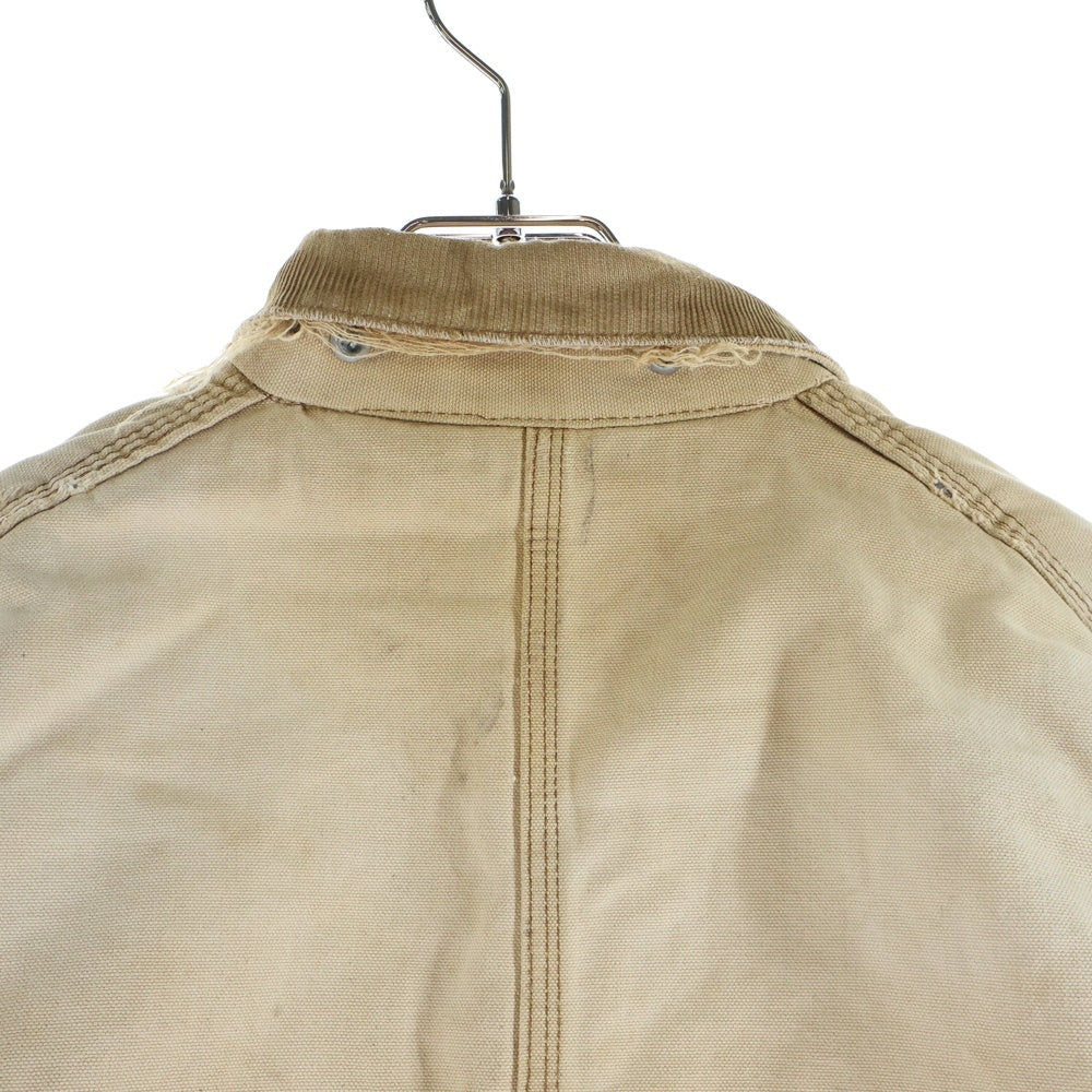 CARHARTT(カーハート) 60S VINTAGE MICHIGAN CHORE COAT ミシガンチョアコート コットンタグ 裏地ブランケット ジャケット ブラウン