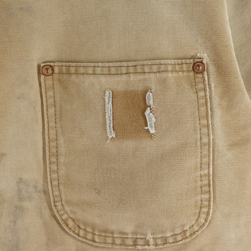 CARHARTT(カーハート) 60S VINTAGE MICHIGAN CHORE COAT ミシガンチョアコート コットンタグ 裏地ブランケット ジャケット ブラウン