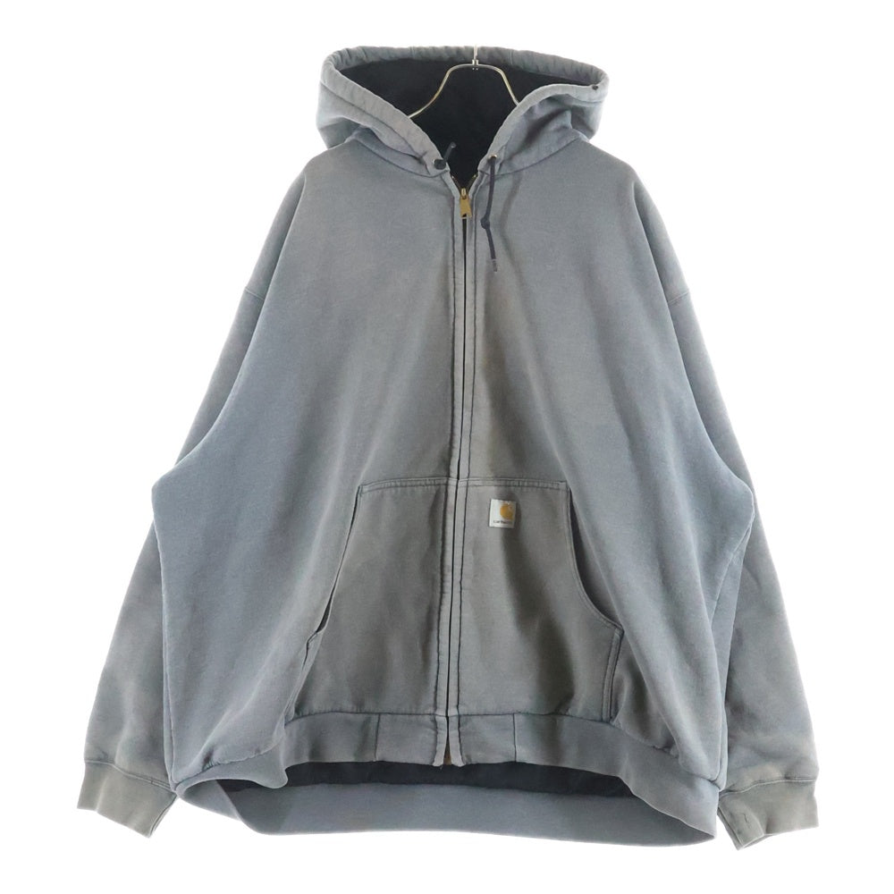 CARHARTT(カーハート) 90s VINTAGE ZIP UP HOODIE ヴィンテージ ジップアップフーディー グレー 裏地メッシュ