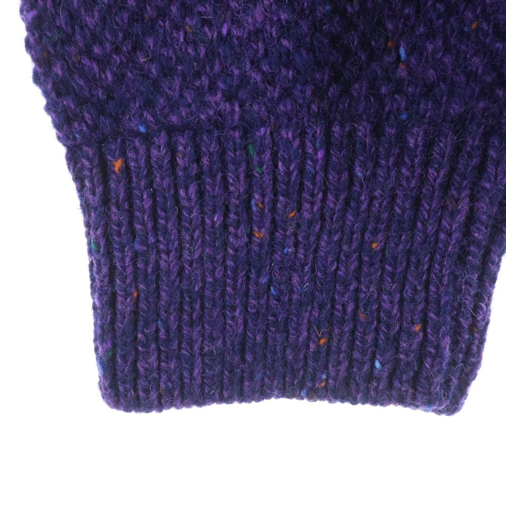 PENDLETON(ペンドルトン) 70-80s VINTAGE LOBO BY PENDLETON USA製 クルーネック長袖ニットセーター パープル