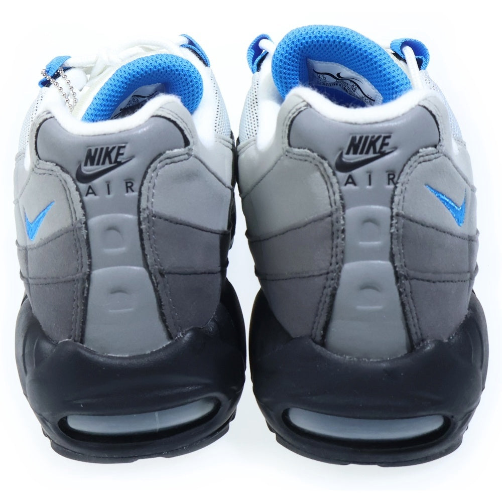 NIKE(ナイキ) AIR MAX '95 CRYSTAL BLUE エアマックス95 クリスタルブルー ローカットスニーカーシューズ グレー/ブルー US9.5/27.5cm AT8696-100
