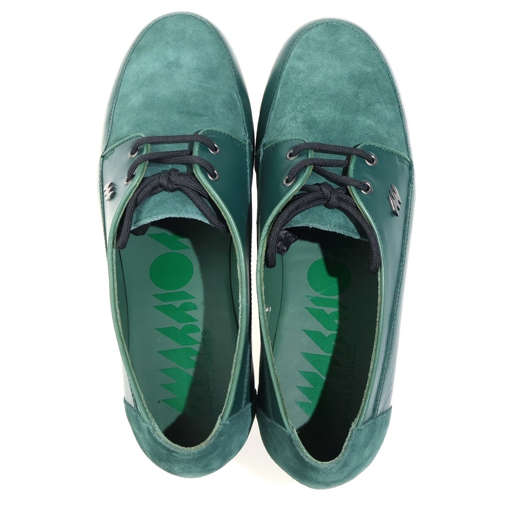 WARRIOR SPORTS SHOES(ウォリアースポーツシューズ) Mirage ローカットシューズ グリーン 素材切替
