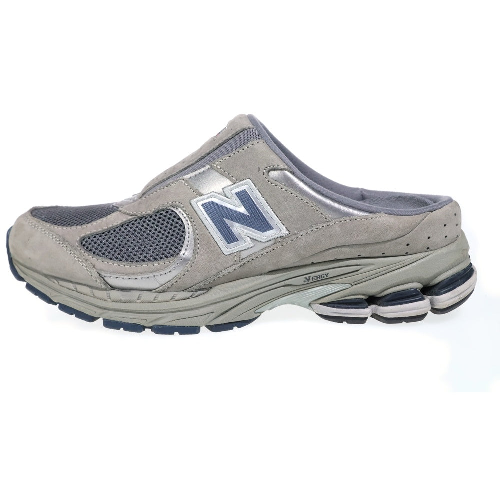 New Balance(ニューバランス) M2002RMX GRAY 22FW-I MULE ミュール スリッポン スニーカー グレー