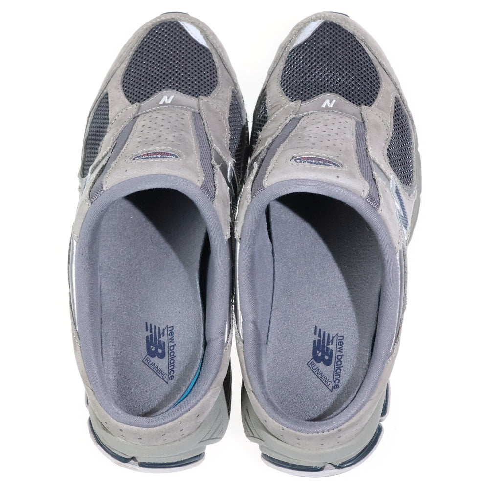 New Balance(ニューバランス) M2002RMX GRAY 22FW-I MULE ミュール スリッポン スニーカー グレー