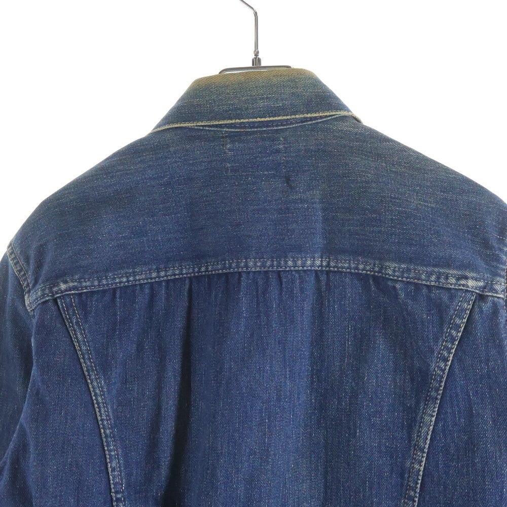 VINTAGE(ヴィンテージ) 60-70S CANTON キャントン 3rd TYPE DENIM TRUCKER JACKET デニム トラッカー ジャケット Gジャン インディゴ