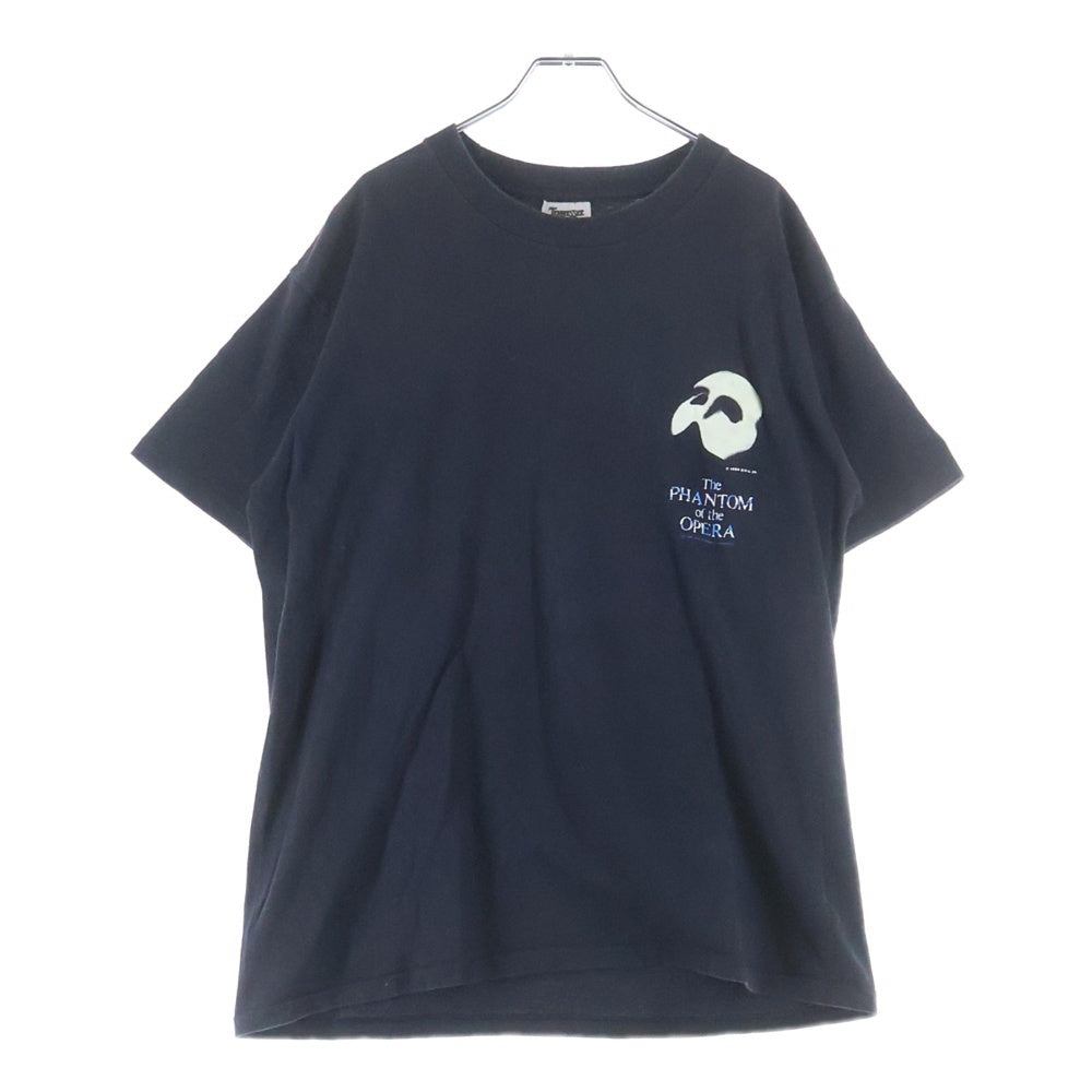 VINTAGE(ヴィンテージ) 90S THE PHANTOM OF THE OPERA オペラ座の怪人 両面プリント 半袖Tシャツ カットソー ブラック