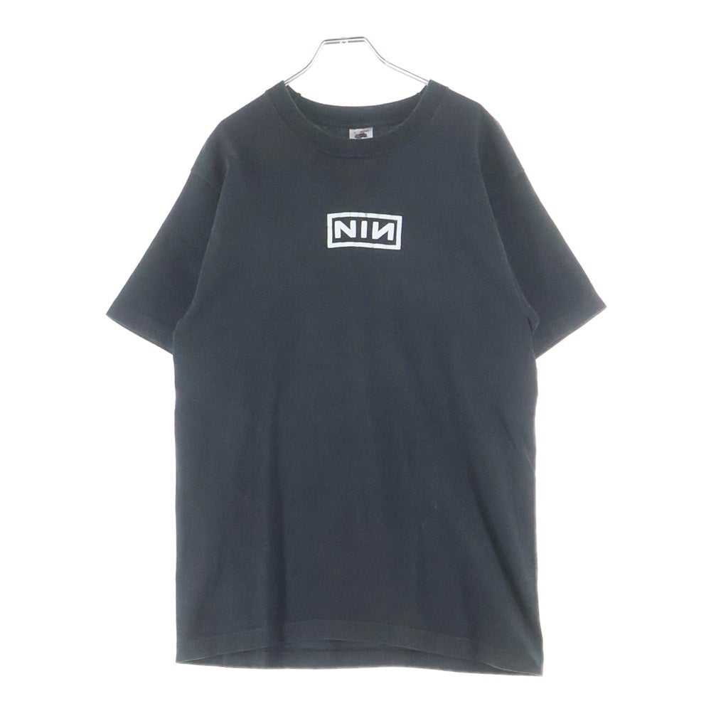 VINTAGE(ヴィンテージ) 90S NINE INCH NAILS BOX SIN LOGO TEE ナインインチ ネイルズ 半袖Tシャツ カットソー ブラック