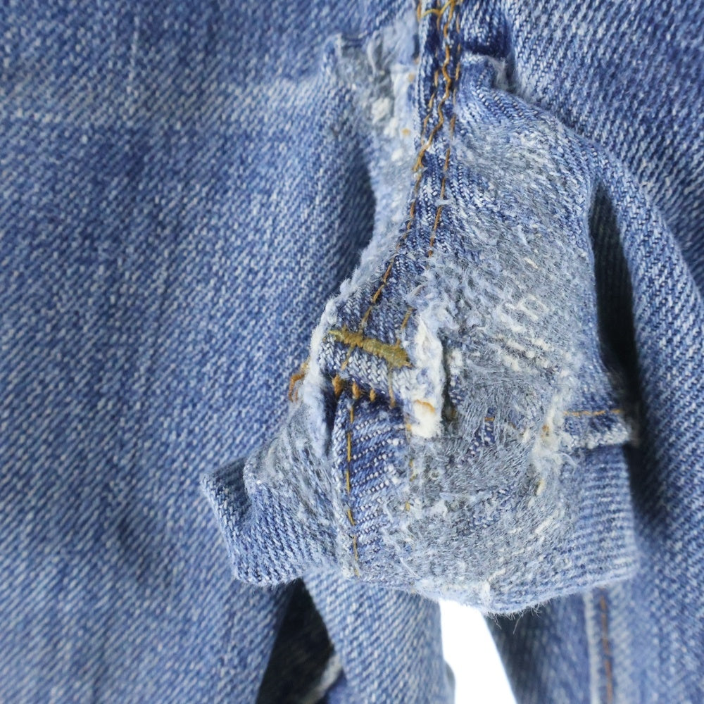 Levi's(リーバイス) 70S 501 66前期 並行ステッチ ボタン裏6 スモールe デニムパンツ インディゴ