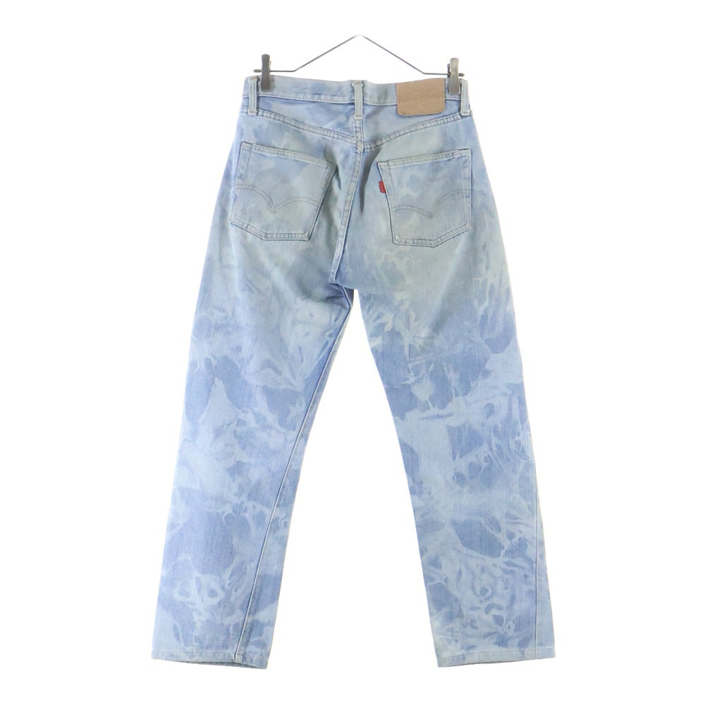 Levi's(リーバイス) 70S 501 66前期 並行ステッチ ボタン裏6 スモールe デニムパンツ ブリーチ インディゴ