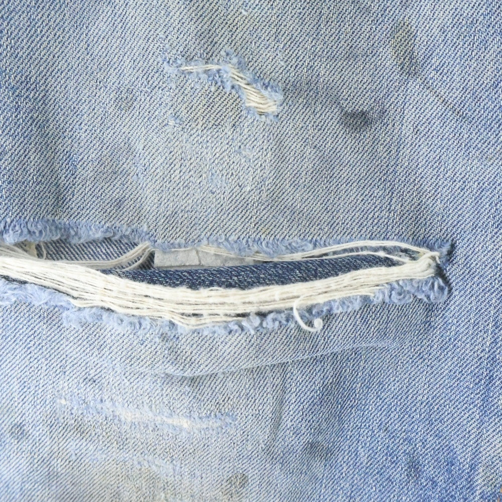 Levi's(リーバイス) 60-70S 501 BIG E前期 後期 過渡期 並行ステッチ ボタン裏8 足長R 腰シングル デニムパンツ インディゴ