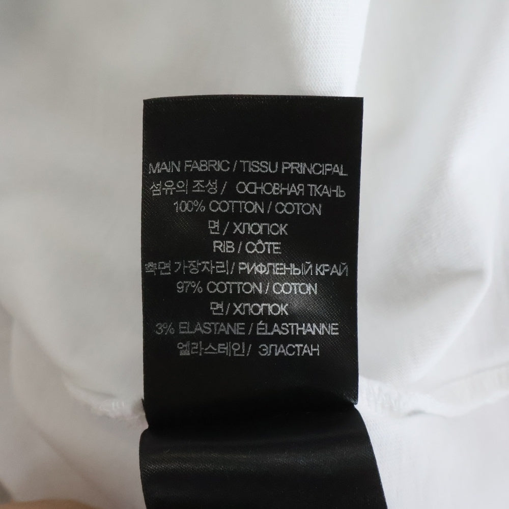 VETEMENTS(ヴェトモン) 25AW BE YOURSELF OVERSIZED T-SHIRT UH76TR350W プリント オーバーサイズ 半袖Tシャツ ホワイト