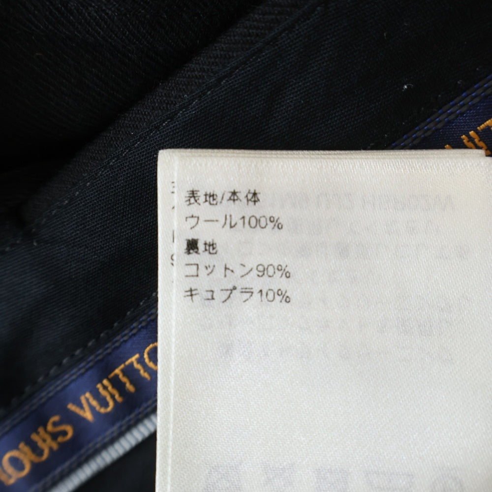 LOUIS VUITTON(ルイヴィトン) 25SS WOOL CARGO PANTS テーラードウール カーゴハーフパンツ RM251M9 UJ2 HSP02W ブラック