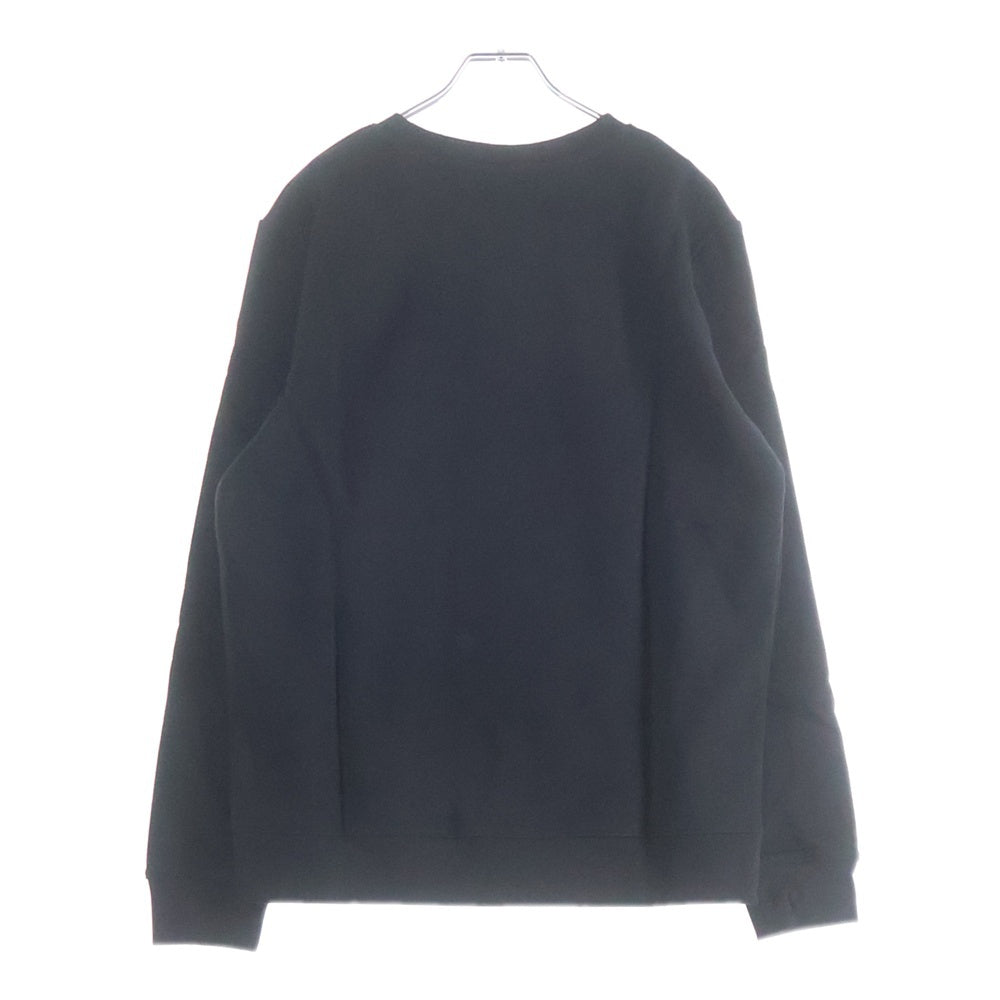 A.P.C(アーペーセー) ロゴ 長袖スウェットトレーナー ブラック 24242-1-95281