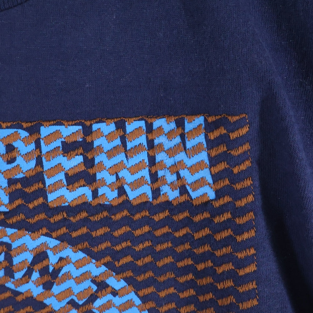 seven by seven(セブン バイ セブン) REWORK EMBROIDERY TEE 800-3166204 リワーク 半袖Tシャツ ネイビー