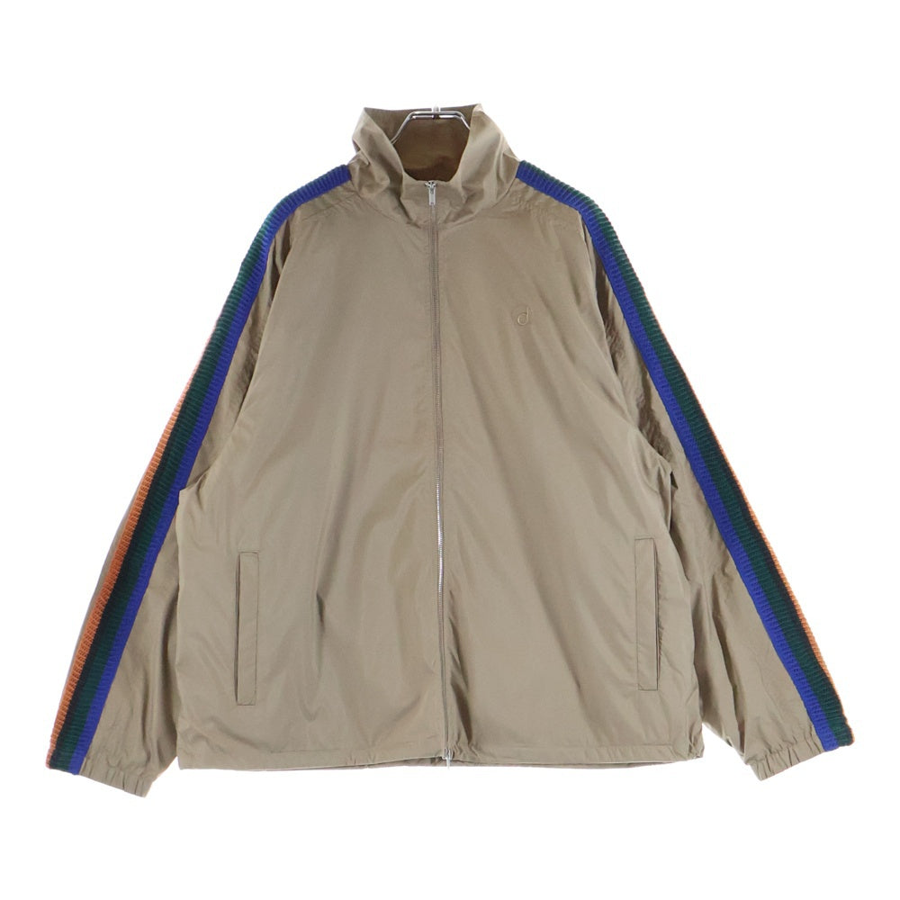 NO BRAND(ノーブランド) The DUFFER N NEPHEWS ザ・ダファー・アンド・ネフューズ TRACK JACKET POLYESTER DNA25B03 サイドライントラックジャケット ベージュ