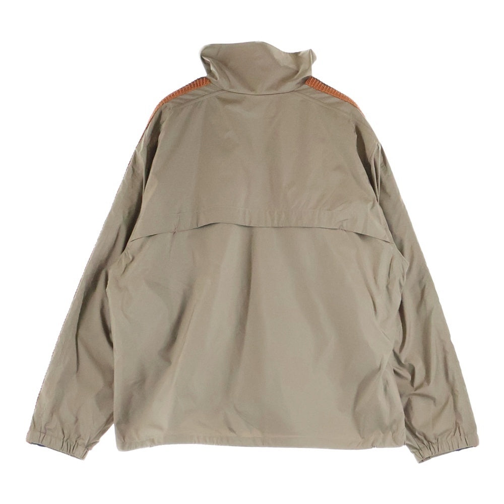 NO BRAND(ノーブランド) The DUFFER N NEPHEWS ザ・ダファー・アンド・ネフューズ TRACK JACKET POLYESTER DNA25B03 サイドライントラックジャケット ベージュ