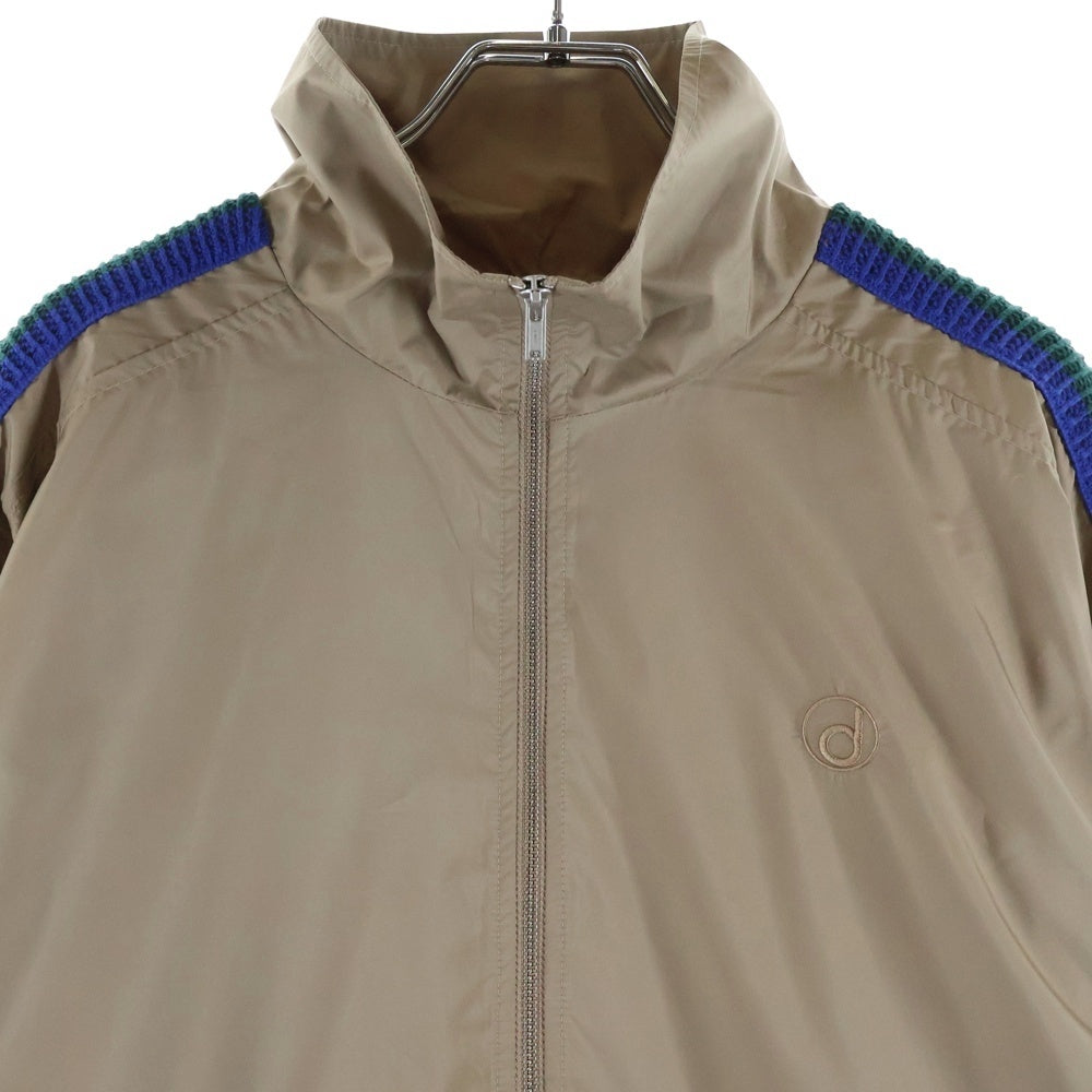 NO BRAND(ノーブランド) The DUFFER N NEPHEWS ザ・ダファー・アンド・ネフューズ TRACK JACKET POLYESTER DNA25B03 サイドライントラックジャケット ベージュ