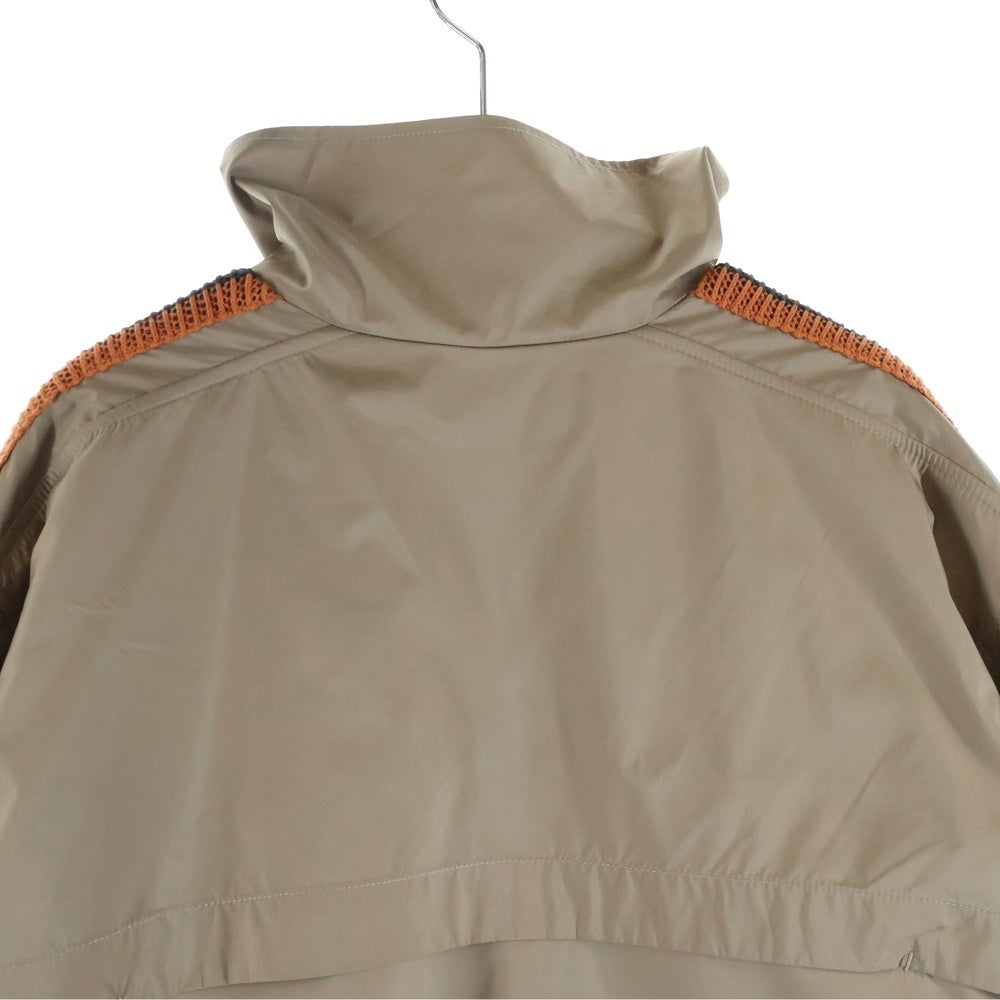 NO BRAND(ノーブランド) The DUFFER N NEPHEWS ザ・ダファー・アンド・ネフューズ TRACK JACKET POLYESTER DNA25B03 サイドライントラックジャケット ベージュ