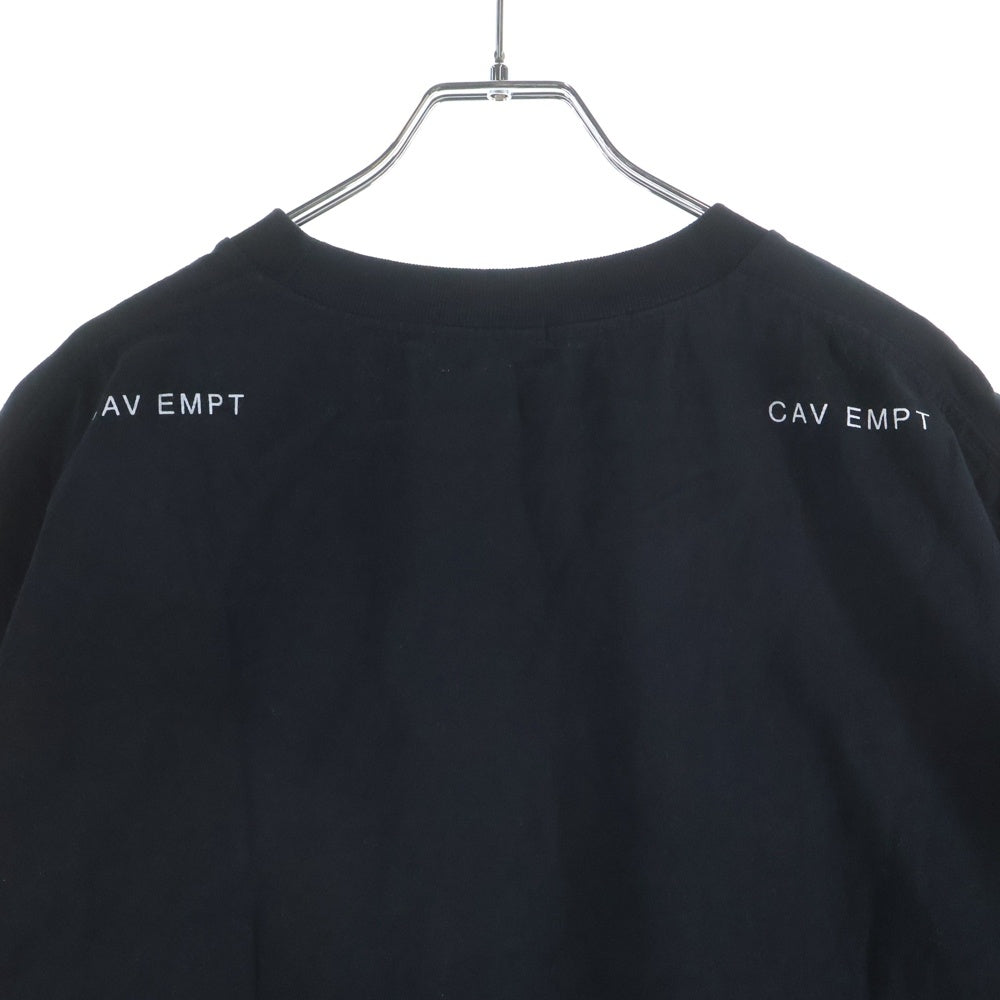 c.e cav empt(シーイー) 半袖Tシャツ ビッグロゴ ブラック