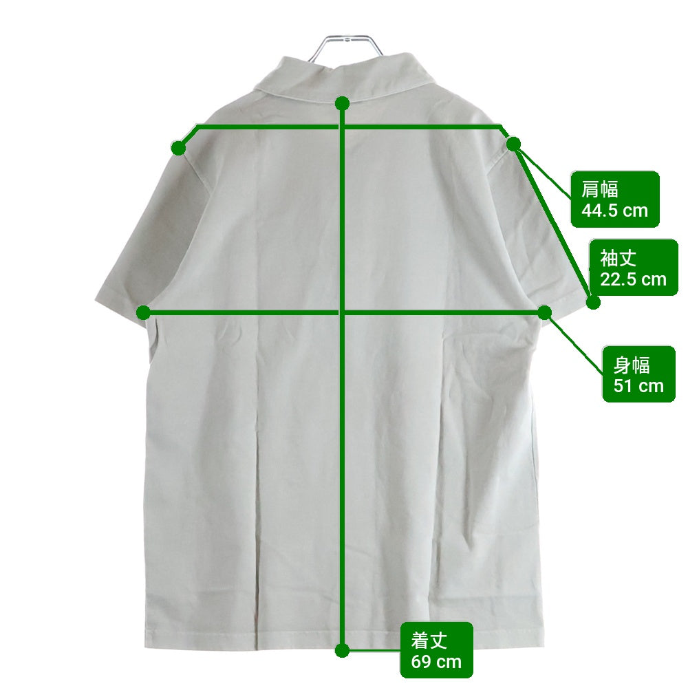 A.P.C(アーペーセー) 半袖ポケット付きベージュポロシャツ 24215-1-91902