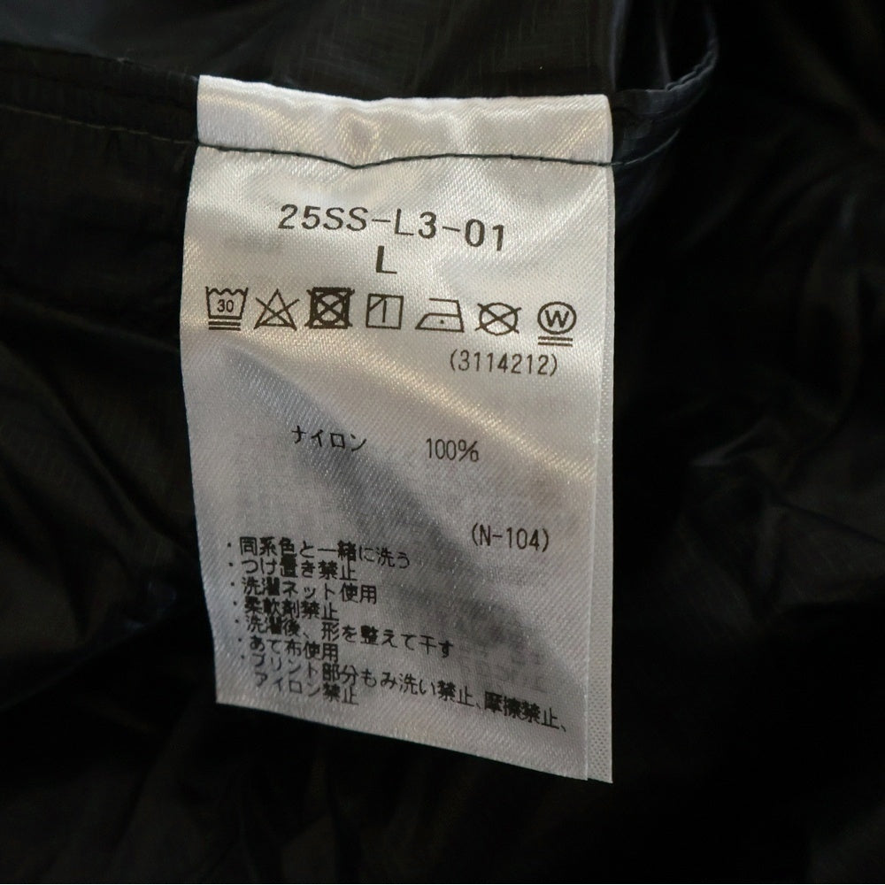 Marmot(マーモット) PERTEX SHEER JACKET LEVEL 3 25SS-L3-01 シアージャケット マウンテンパーカー ジップアップ ブラック