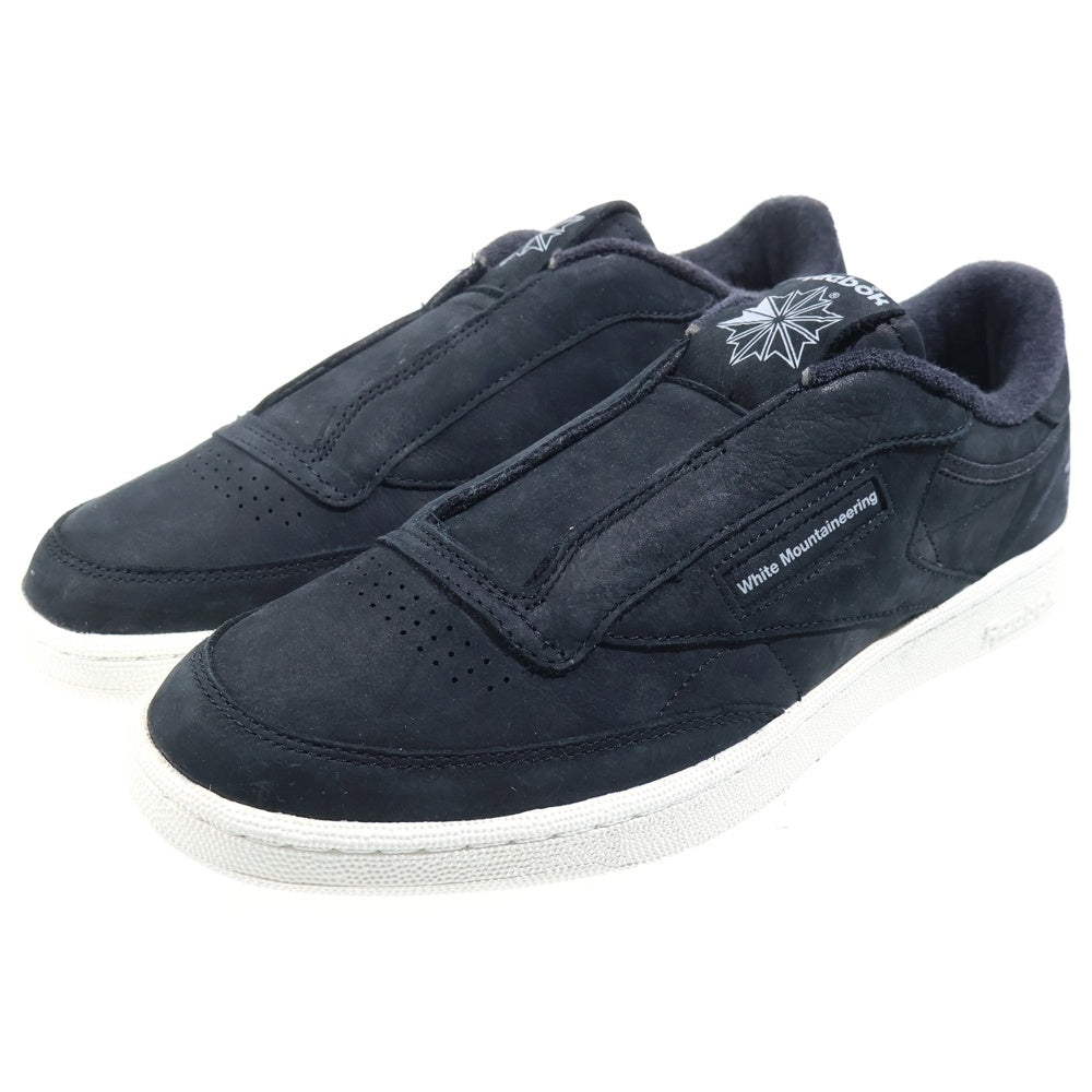 Reebok(リーボック) ×WHITE MOUNTAINEERING CLUB C 100218233 ×ホワイトマウンテニアリング クラブシー85 ローカットスニーカー ブラック US12/JP30cm