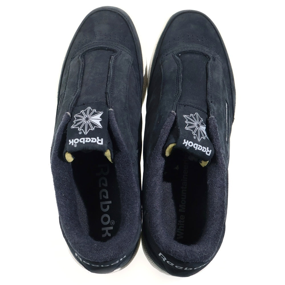 Reebok(リーボック) ×WHITE MOUNTAINEERING CLUB C 100218233 ×ホワイトマウンテニアリング クラブシー85 ローカットスニーカー ブラック US12/JP30cm