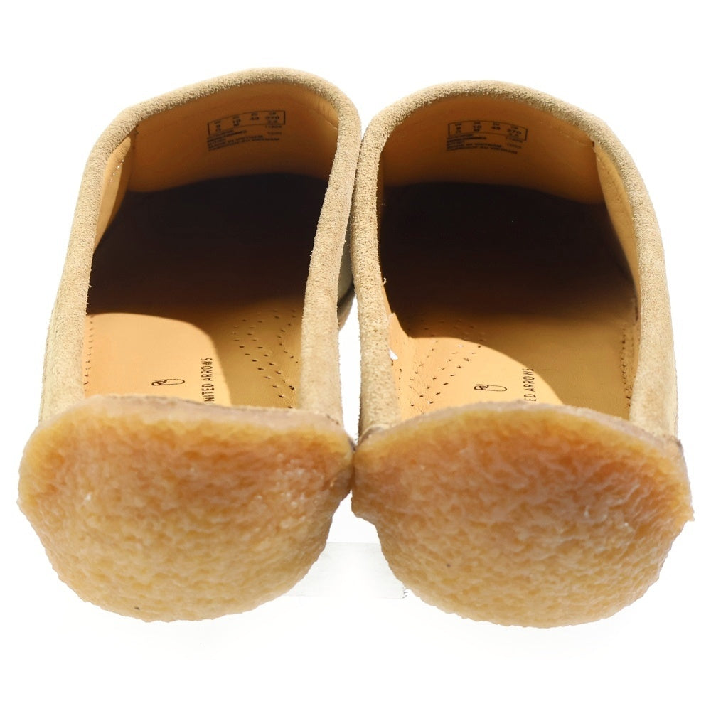 Clarks ORIGINALS(クラークス オリジナルス) Natalie Mabel Light Oak Suede 26178109 ライトオーク スリッポンサンダル ベージュ スエード UK9