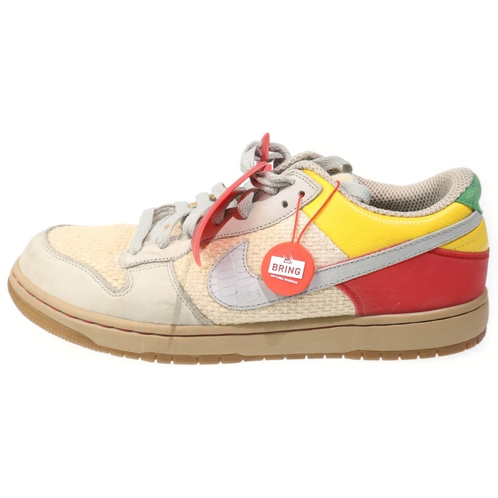 NIKE(ナイキ) AIR ZOOM DUNKESTO CLOT 316272-201 エアズーム ダンク クロット ローカットスニーカー マルチカラー US12/30cm