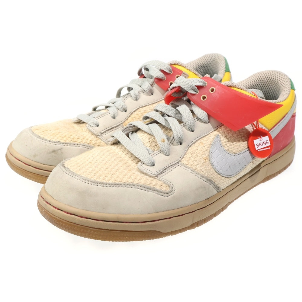 NIKE(ナイキ) AIR ZOOM DUNKESTO CLOT 316272-201 エアズーム ダンク クロット ローカットスニーカー マルチカラー US12/30cm