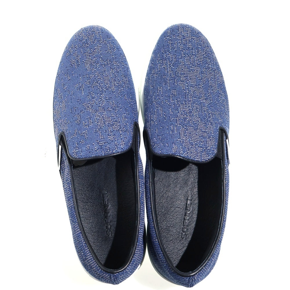 SOPHNET.(ソフネット) SLIP ON SNEAKERS Atrium Outdoor by Kvadrat SOPH-2300004 スリッポン ローカットシューズ ブルー 29cm