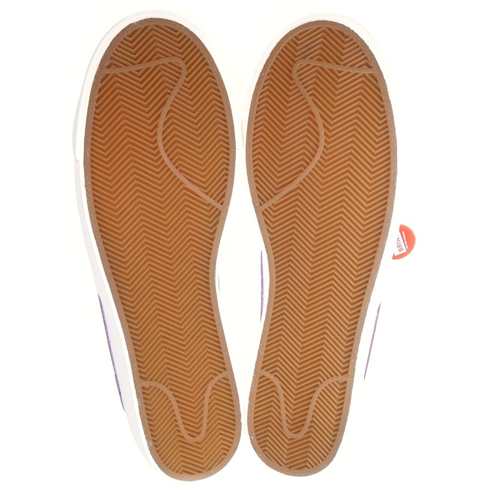 NIKE(ナイキ) Blazer Low Leather White Purple CI6377-103 ブレザー ローカットスニーカー ホワイト/パープル US12/30cm