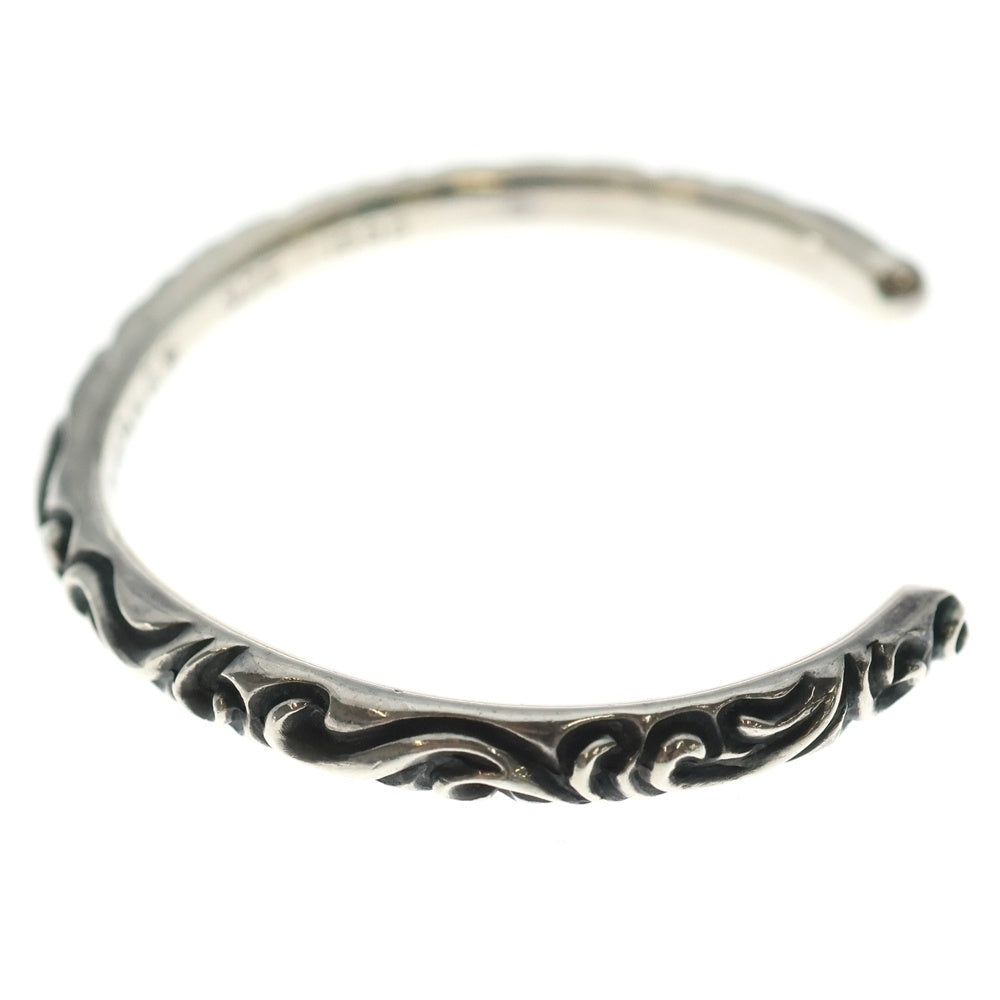 CHROME HEARTS(クロムハーツ) BANGLE SCROLL スクロールバンドバングル ブレスレット シルバー BCA127 BCA127