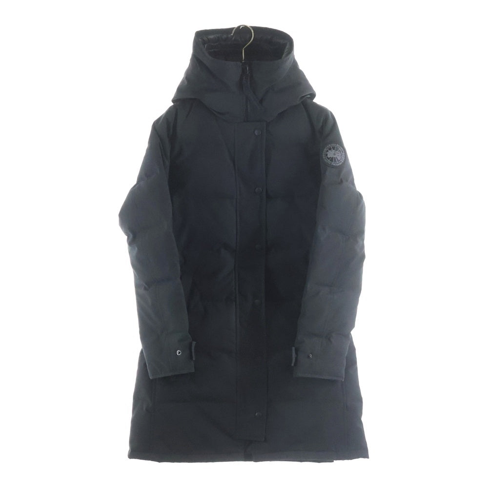 CANADA GOOSE(カナダグース) 25AW SHELBURNE PARKA BLACK LABEL DOWN JACKET シェルバーンパーカ ブラックレーベル ダウンジャケット ブラック 3802WB
