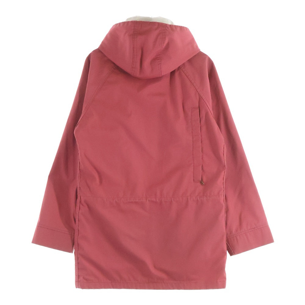 WOOLRICH(ウールリッチ) 70S WOMAN MOUNTAIN PARKA JACKET USA製 白タグ マウンテンパーカー ナイロンジャケット レッド レディース