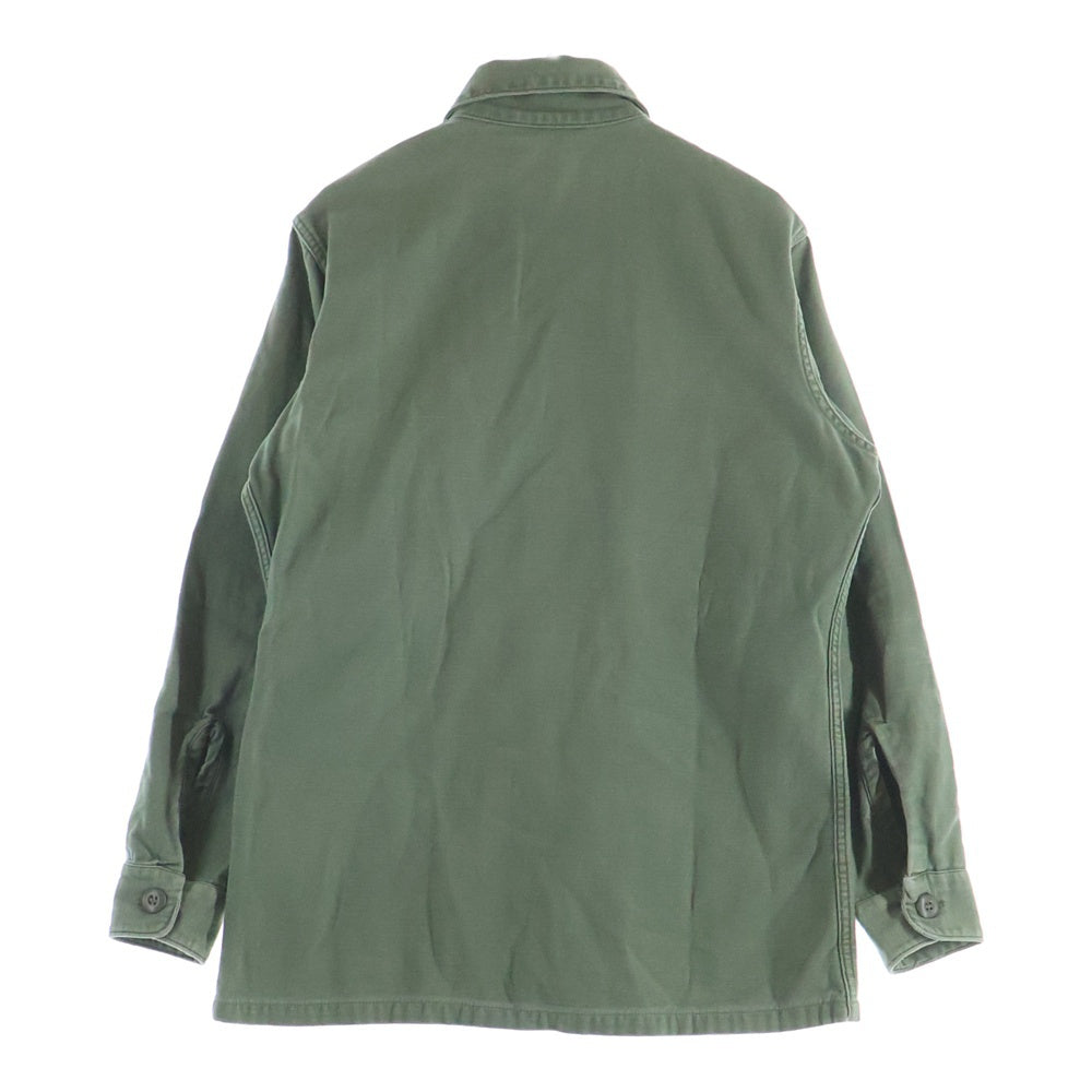 VINTAGE(ヴィンテージ) 70S U.S. ARMY UTILITY SHIRT 2nd MILITARY アメリカ軍 ユーティリティシャツ ミリタリー カーキ